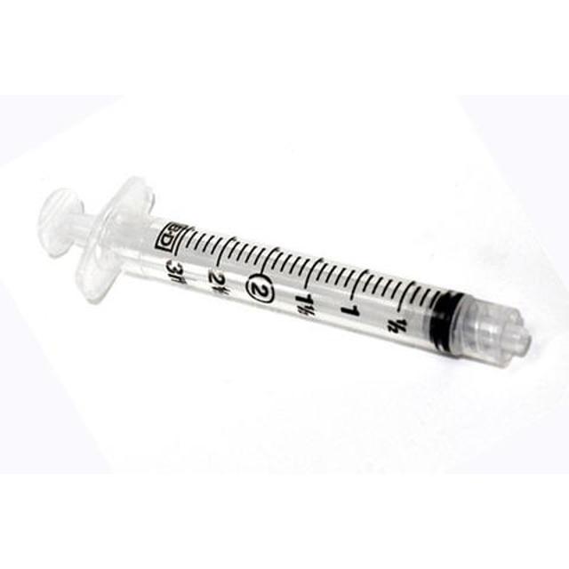 BD Luer lock syringe with needle