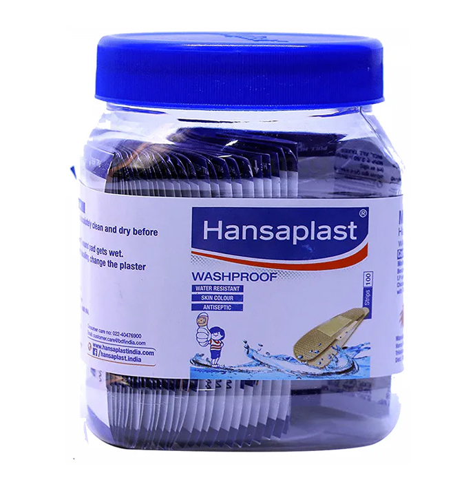 Hansaplast Washproof Medicated Dressing(Box of 100pcs)