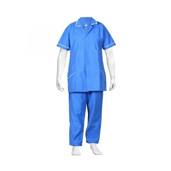 Sky Blue Surgical Scrubs Online, OT Dress for Doctors With Name
