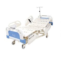 Electric ICU Bed with Heavy ABS Panel and ABS Railing (Al-E03H)