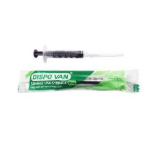 Dispo Van Syringe with needle - 2.5 ml