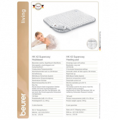 Beurer HK 42 Supercosy Heating Pad White