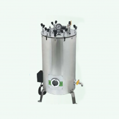 Electrical Stainless steel & Aluminium Vertical  Autoclave-)Sterilizer Dressing Pressure Type) Model No.- DIV-163  ( Cpacity -52ltrs)