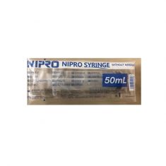 Nipro Syringe Eccentric slip without needle- 50ml