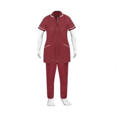 OTBliss Nurse Uniforms Dresses Available at Wholesale Prices |Maroon | All Sizes| Customized Logo 