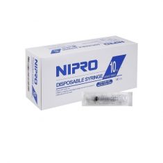 Nipro 10ml syringes without needle