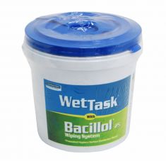 Wettask with Bacillol 25 - Presoaked Hygiene surface disinfection wipes