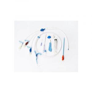 Newtech ClearCVC Central Venous Double Lumen Catheter Kit