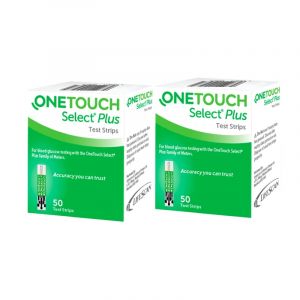 Combo pack of OneTouch Select Plus (50 Strips)