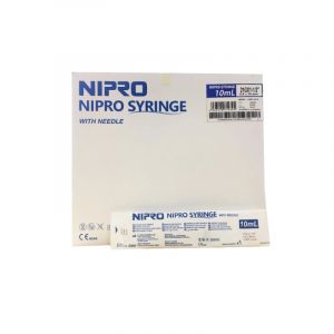 Nipro 10ml syringes with needle 