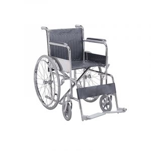 Wheel Chair Folding (Fixed Armrest & Footrest) (IMPORTED)